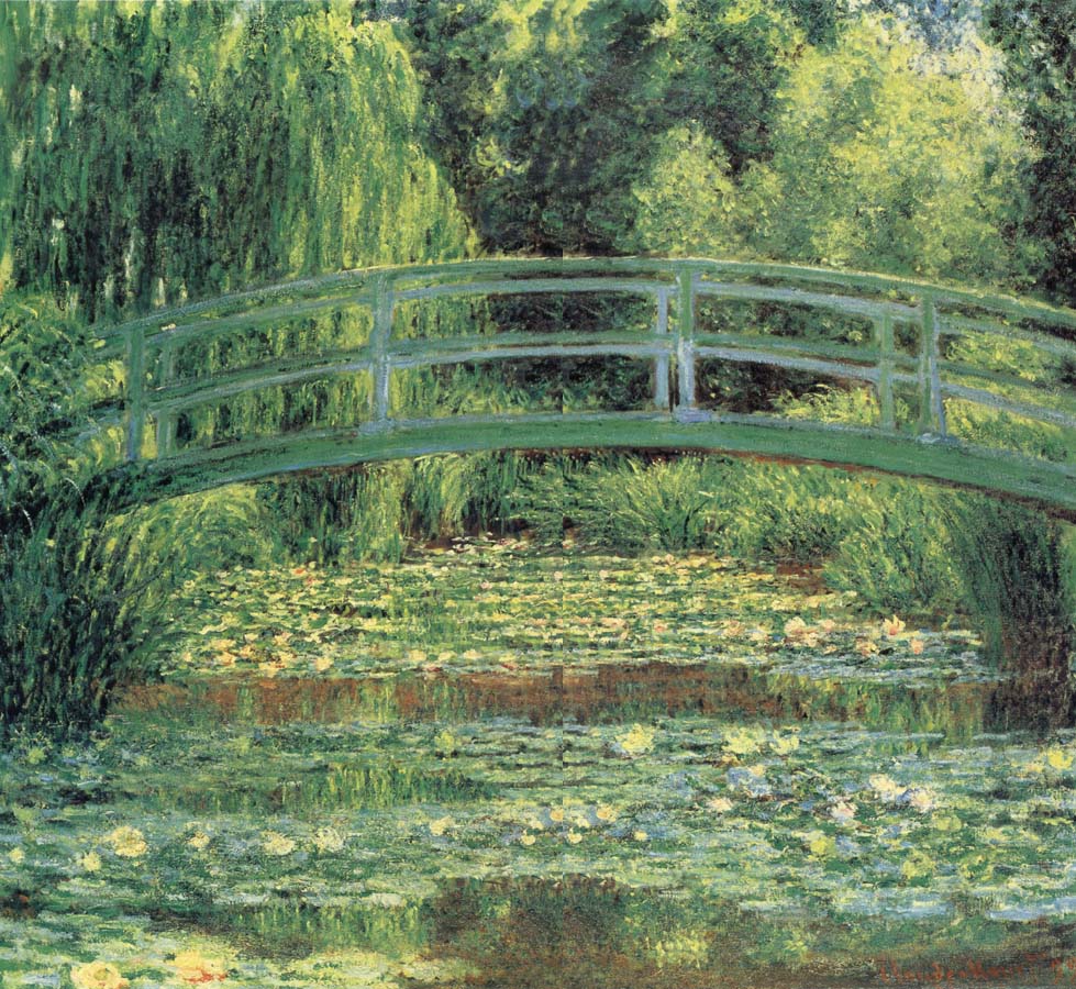 Le Pont japonais et L-Etang des Nympheas,Giverny